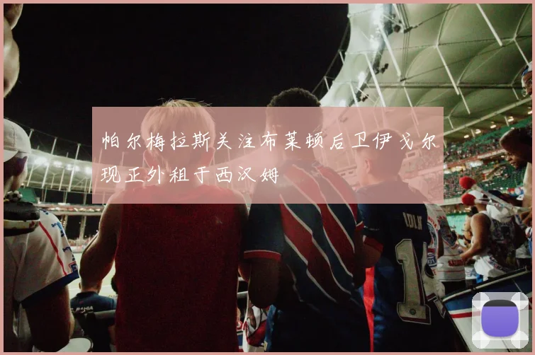 帕尔梅拉斯关注布莱顿后卫伊戈尔现正外租于西汉姆